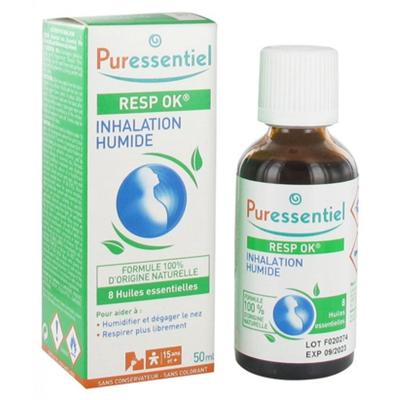 Puressentiel Respiratoire Inhalation Humide aux 8 Huiles Essentielles 50 мл