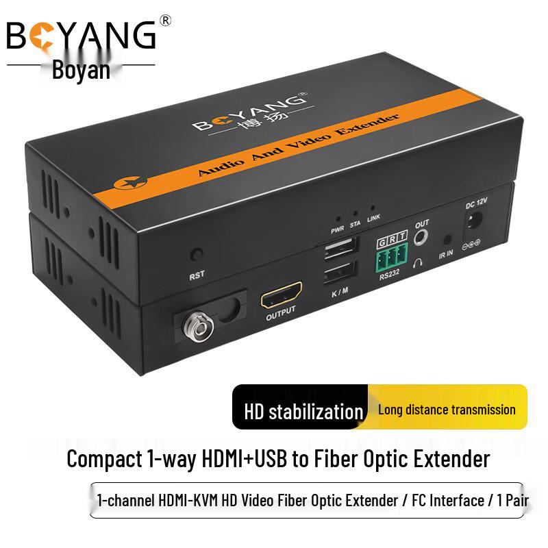 Boyang HDMI и KVM удлинители и оптические трансиверы