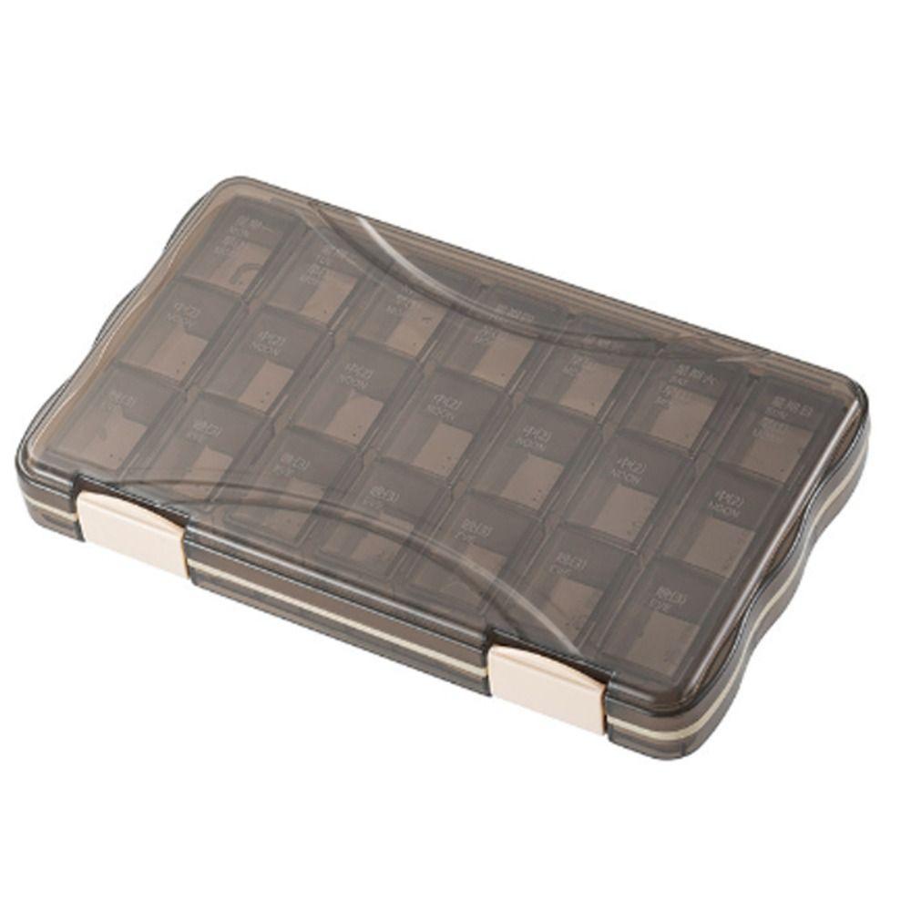 Влагостойкая портативная аптечка, ящик для хранения таблеток, органайзер, дозатор, футляр для таблеток для путешествий