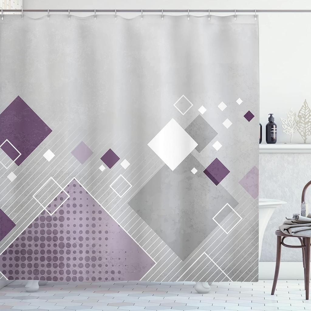 Oriental Atmosphere Warm Tone Mandala Gorgeous Life Tree Shower Curtain, Fabric Bathroom Decorative Shower Curtain With Hook