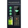 Двухэкранный Full Netcom чехол-книжка для пожилых людей Мобильные телефоны с двумя SIM-картами и крупными символами