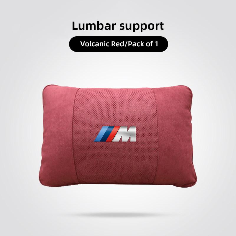 Car Headrest Neck Pillow Lumbar Support Cushion For BMW X1 X2 X3 X5 X4 X6 X7 G30 G20 G32 G11 G12 F40 F30 F20 F10 F34 F07 F44 F45 AA4