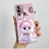 For Tecno Pova Neo Case LE6 LE6h Kawaii Cat Butterfly Flowers Fundas Silicone Soft Cover Case For Tecno Pova Neo PovaNeo Bumper