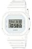 Часы Casio, изготовленные из экологически чистых материалов G-Shock DW-5600WW-7JF Мужские Белые,