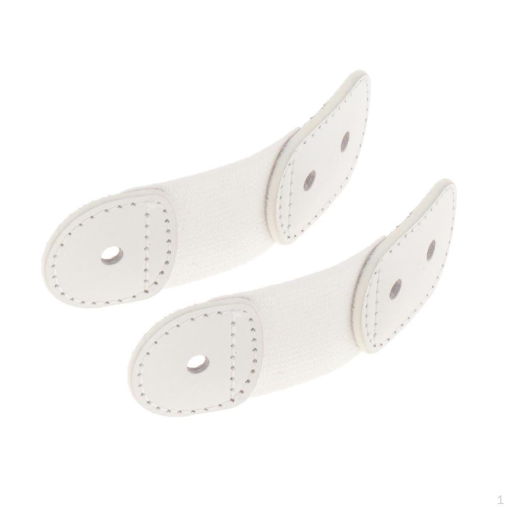 2 шт. Шнурки для фигурного катания .9 дюйма x 1.2 дюйма Защита шнурков для ботинок для танцев Все размеры обуви