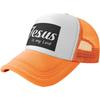 Jesus Is My Lord Trucker Hat Polyester Mesh Snapback Cap for Adult Casual Outdoor Unisex