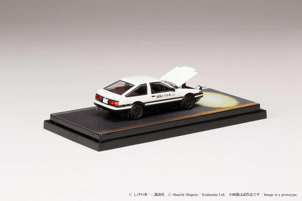 HJ64 Toyota Sprinter Trueno GT APEX Initial D Engine Equipped Model VS Kyoichi Sudo Completed Product 1/64 (AE86) /
