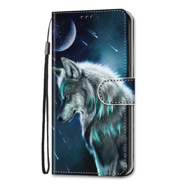 Модный кожаный флип-чехол для Samsung Galaxy S22 Plus Ultra S10 S10e E, персонализированный расписной кошелек, держатель для карт, подставка, обложка для книги