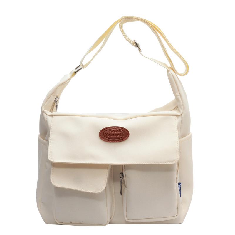 Корейская ins студенческая сумка-портфель винтажная сумка-мессенджер японская Харадзюку девушка софт-девочка плечевая холщовая сумка простая