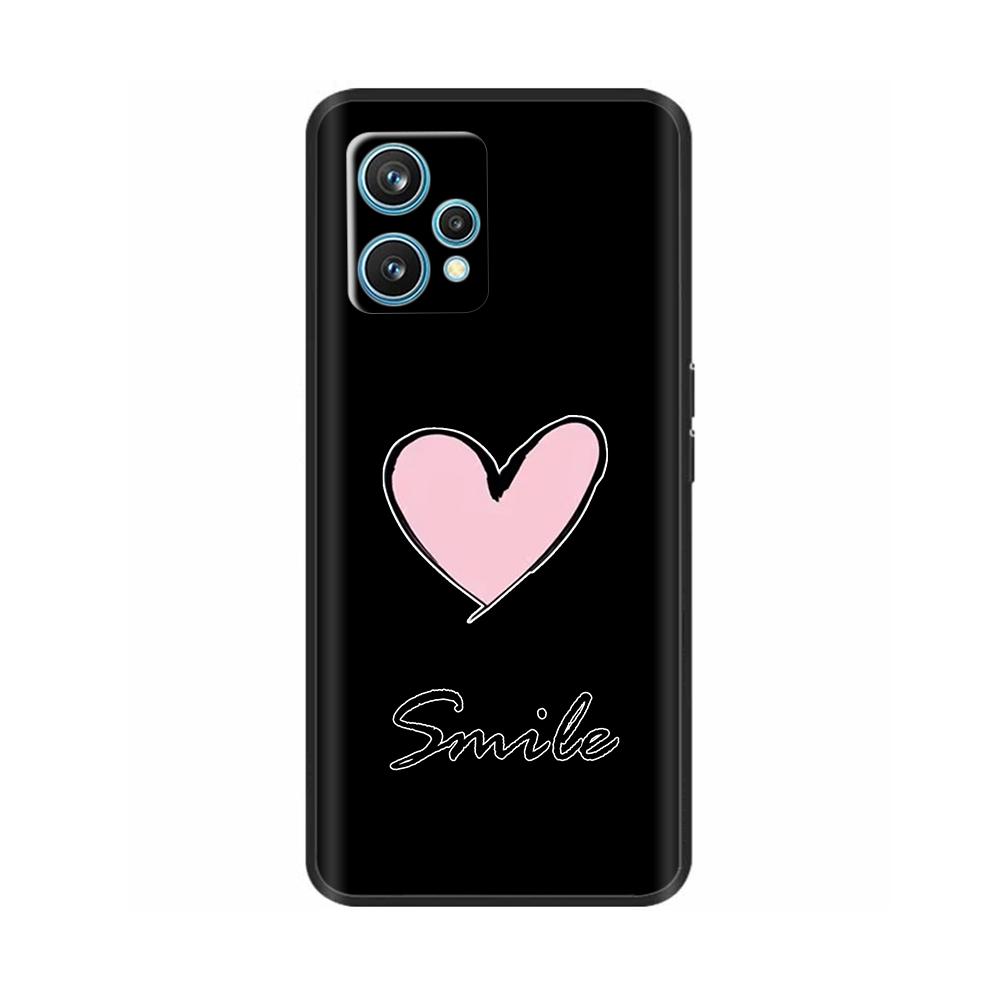 For Realme 9 Pro Plus Case Funny Soft Silicone Phone Cover For Realme 9 4G Case Black Shockproof Bumper Shells For Realme 9 Pro+