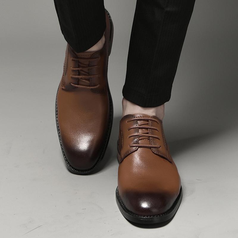 Casual Slip On Formal Leather Men Shoes Men Italian Black Male Loafers Men Shoes Wedding Party Dress Shoes