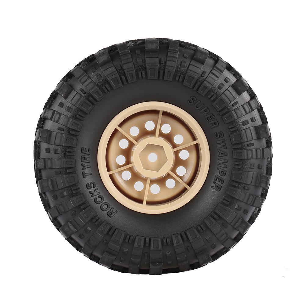4 шт. AUSTAR 110 мм 1,9-дюймовый обод резиновая шина колесо для 1/10 радиоуправляемого автомобиля Traxxas HSP Redcat RC4WD