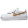 Air Force 1 Shadow White Metallic Gold Women Sneakers Metallic-Silver DM3064-100