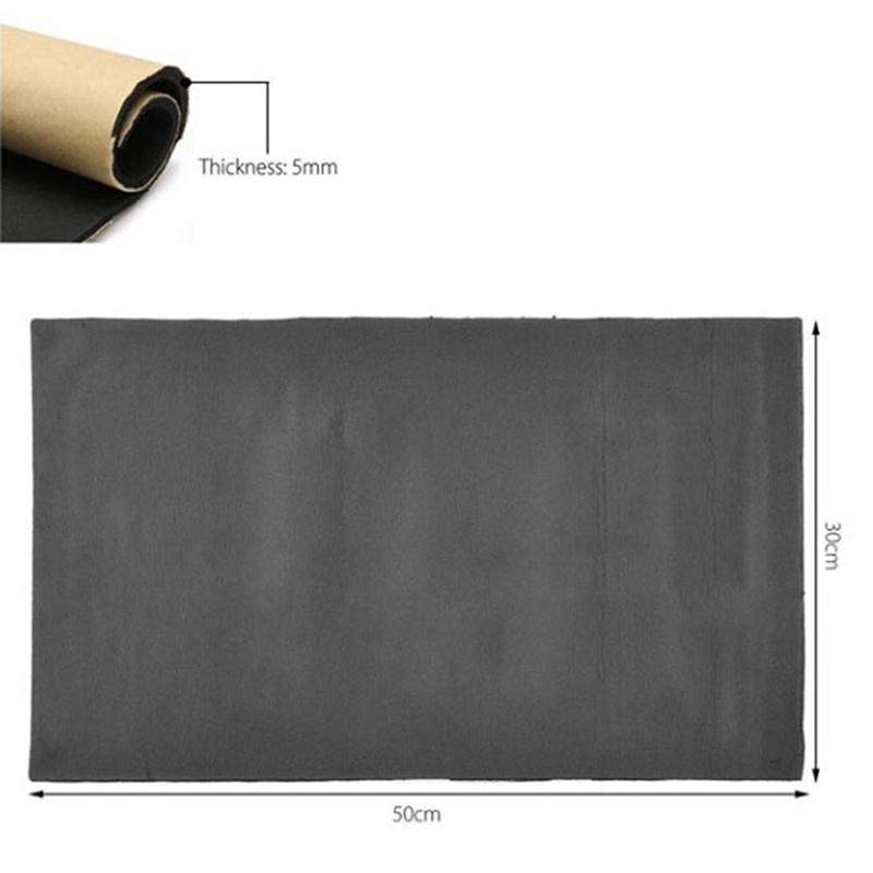 1шт 30*50см авто клей хлопок изоляция пена автомобиль звукоизоляция глушитель