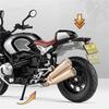 1/12 BMW R NINE T сплав ретро спортивный мотоцикл модель литой металлический уличный гоночный мотоцикл модель звуковая и световая детская игрушка подарок