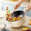 4.5l beige multi-function electric wok (dcg-b28d3)
