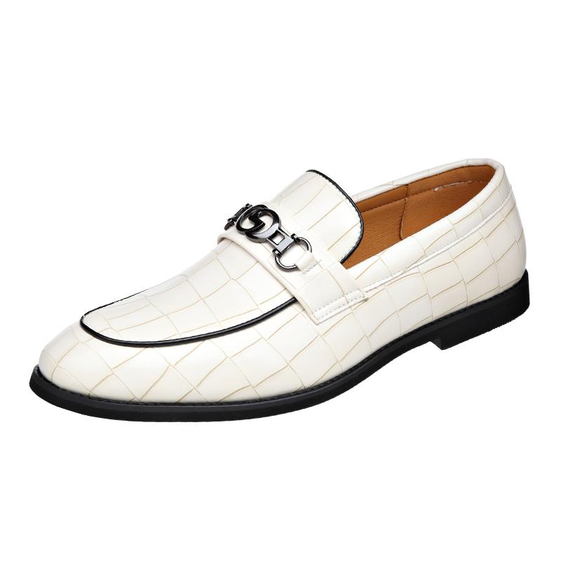 Классические мужские кожаные повседневные туфли для интервью, рабочие туфли для поездок на работу, мягкие мужские мокасины с противоскользящей подошвой, универсальные коричневые