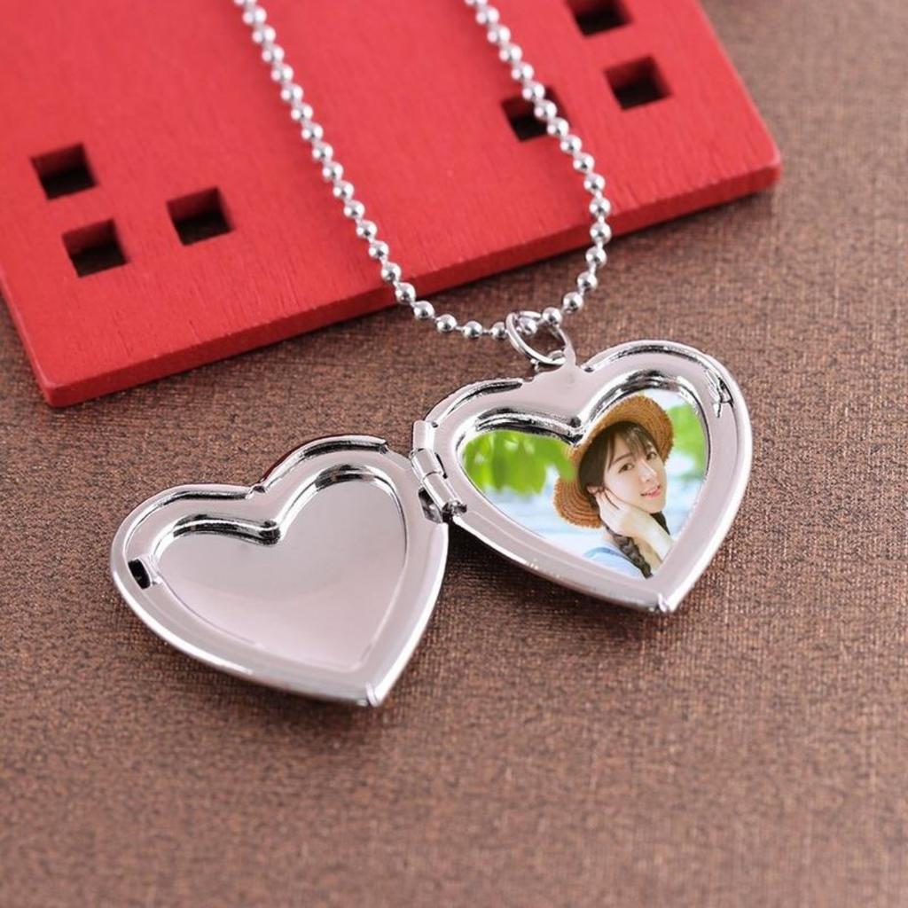 1 шт. в форме сердца друг фоторамка медальон кулон для ожерелья ювелирные изделия пара подарок на день Святого Валентина романтический