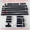 Suitable for Logitech G913 Mechanical Keyboard G913TKL G915 G813 G815 Keycaps, US and European Versions, Transparent Keycaps