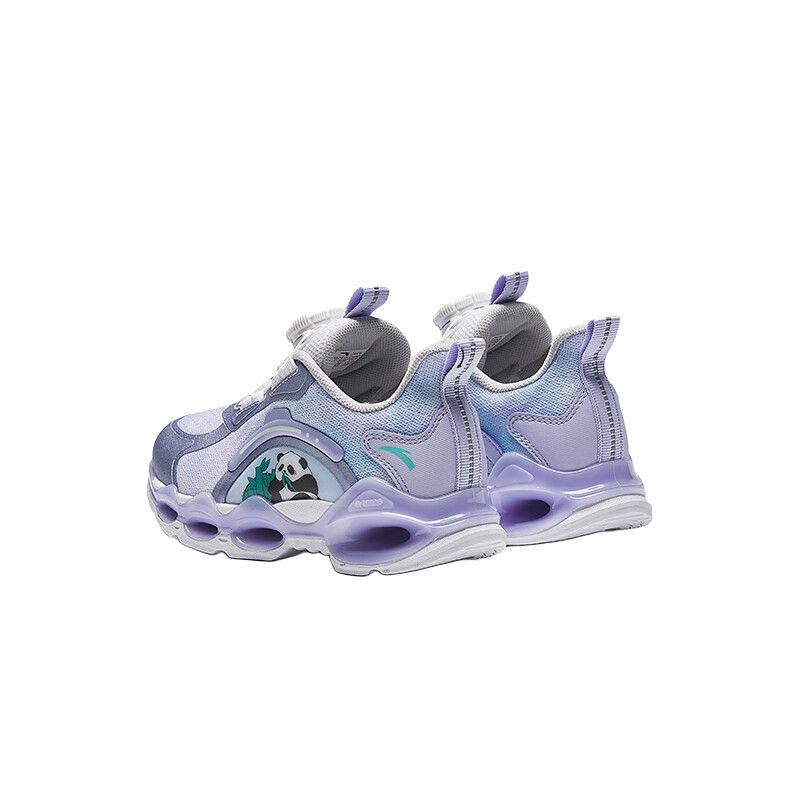 Anta Kids Energy Ring 10.0 Fashion Comfortable Physical Test Non-Slip Wear-Resistant Low-Top Running Shoes Kids Running Shoes Purple 322449901-2