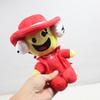 New Steel A Brainrot Jandel With Red Hat And Black Monkey Plush Toy