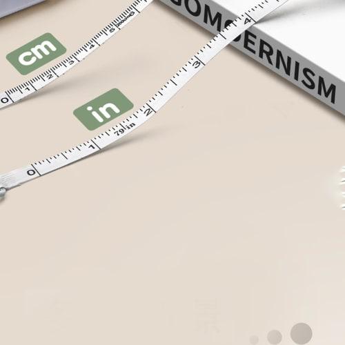 2m Soft Ruler Tape Measure with Automatic Card Positioning and One-Click Return, Accurate Measurements, Inch and Centimeter Measurement Methods, Ideal