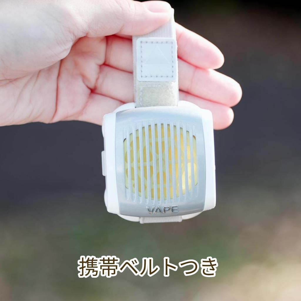 Fumakilla Anywhere Vape Портативный репеллент от насекомых Нет. 1 Набор Future, Металлический серый, Основной блок + 2 сменных репеллента [Оптовая покупка]