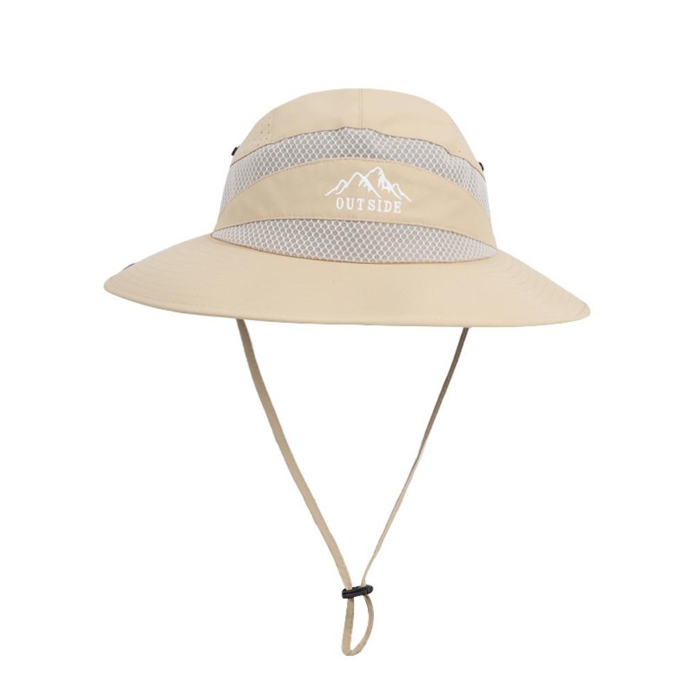 Quick-dry Folding Bucket Hat Nylon Sun Hat Casual Hiking Cap Travel