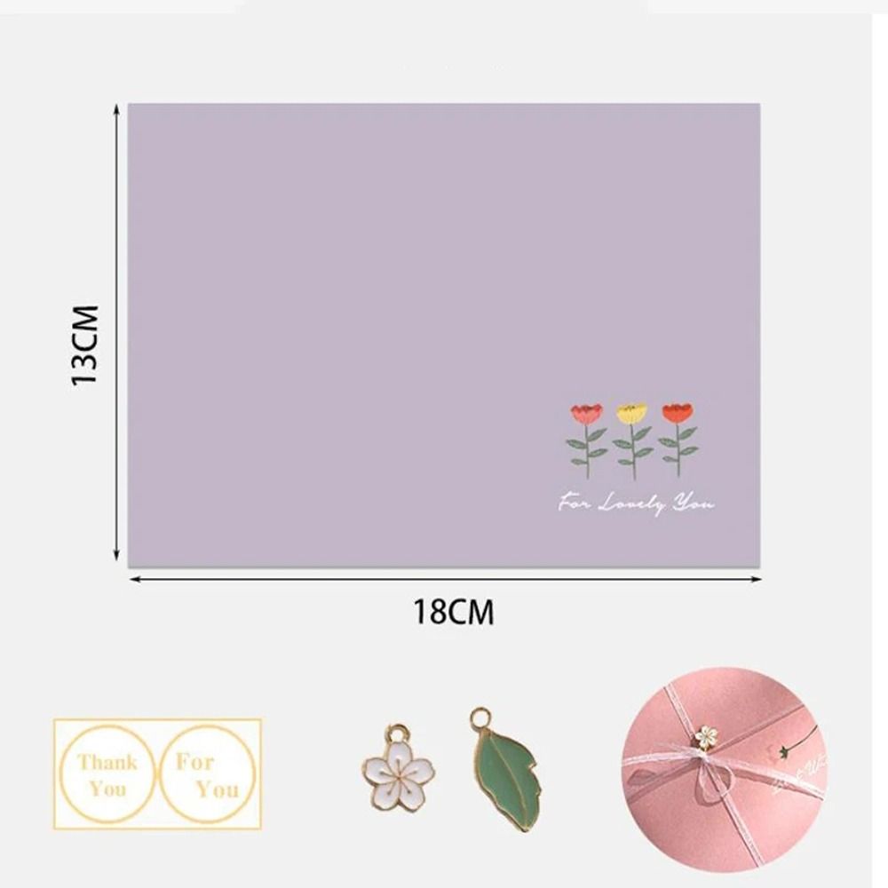 DIY Postcard Floral Envelopes Flowers Letter Writing Paper Holiday Wishes Letter Pads  Stationery