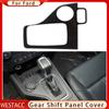Car Gear Head Shift Knob Panel Decoration Cover Trim Sticker for Ford Ranger Everest Endeavour 2015 - LHD