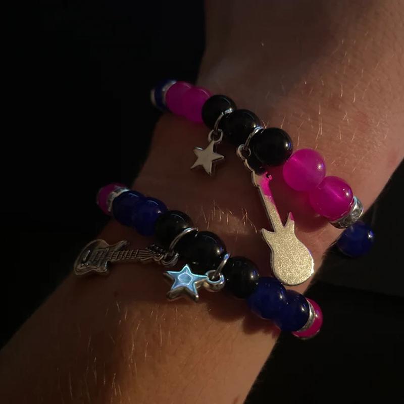 Fashion Couple Beads Bracelet Tv Girl Matching Bracelets Who Really Cares Album Inspired Bracelets Friends Jewelry Gift 2025 New