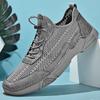 Flying Woven Sneakers Men's New Summer Breathable Mesh Shoes