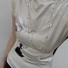 High-End Baroque Pearl Necklace: Elegant Titanium Steel Choker with Niche Pearl Pendant