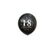 10PCS 12inch Latex Printed 18 Years Old Decoration Party Supplies 18th Happy Birthday Balloons