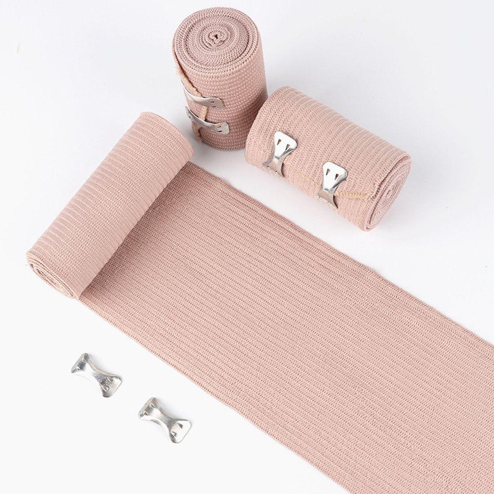 Аксессуары для тейпа Высокоэластичный бинт Повязка для лечения ран Телесного цвета Эластичный бинт