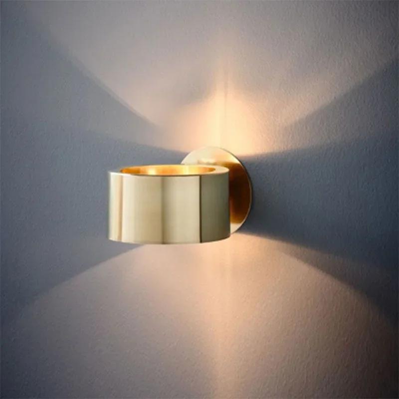 1/2pcs Modern Wall Lamp Bedroom Bedside Sconce Light Hotel Living Room Decoration Background Indoor Nordic Simple Fixtures