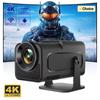 4K Проектор Android 11 Нативный 1080P 390ANSI HY320 Двойной Wifi6 BT5.0 1920*1080P Кинотеатр Портативный Проектор Обновленный HY300