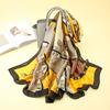 Fashion Belt Chain New Satin Sun Shawl Ladies Seaside Holiday Large Long Thin Silk Scarf