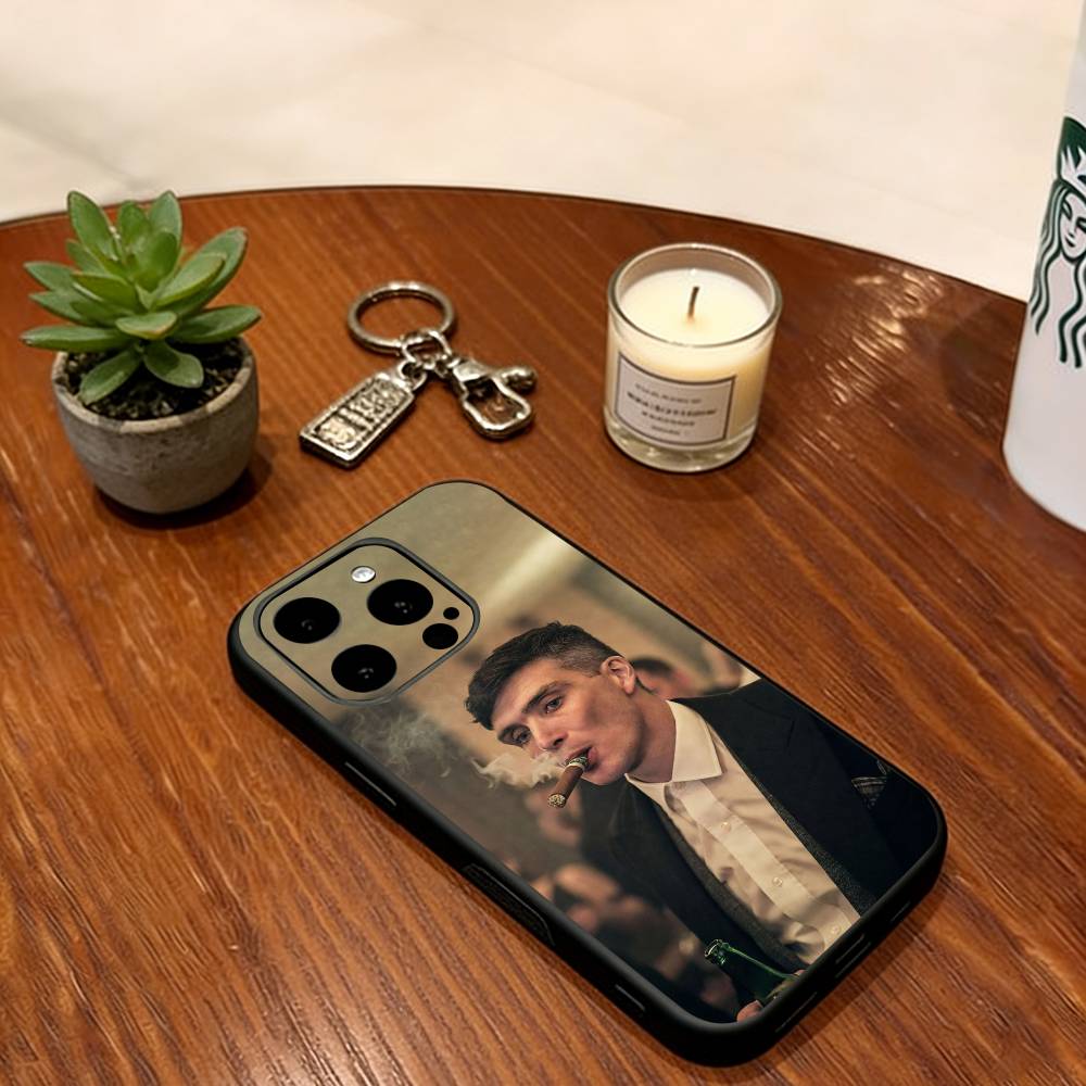 Чехол для телефона Peaky Blinders для iPhone 17,16,15,14,13,12,11 Plus,Pro Max,XS,Мягкий силиконовый черный чехол