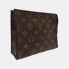 [Pre-Owned] Poche Toilette 19 Classic Monogram Versatile Portable Canvas Toiletry Bag Clutch - Good #5AKDNI