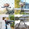 Черный штатив King Kong Octopus для телефона и DSLR: Портативная настольная подставка для макросъемки и стриминга