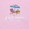FILA T Shirts Women's Pink Blossom Crew Neck Moderate Nipped In Waist F11W628118FPK