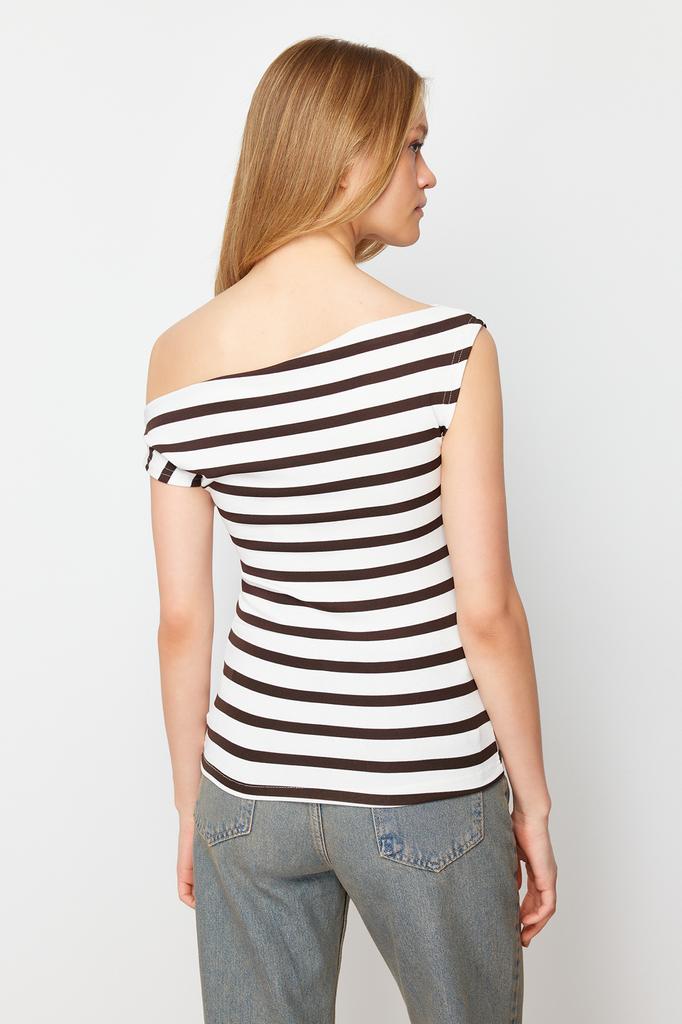 Женская модная новая блузка розового цвета с вырезом лодочкой, приталенная вискозная мягкая ткань, эластичная трикотажная блузка