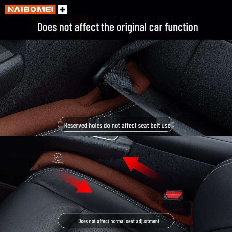 Compatible Seat Gap Plugs & Leak-Proof Strips for Mercedes-Benz E, C, A, S-Class & GLA/GLB/GLC Models