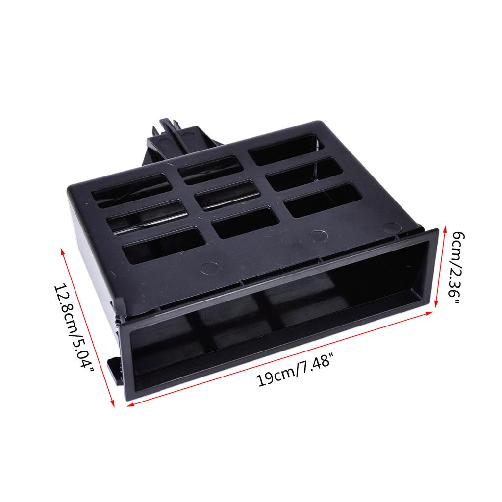 Автомобильный передний центральный лоток для хранения на приборной панели, отделение, совместимое для Golf MK4 B5 3B0857058 1J0857058A, сменные аксессуары