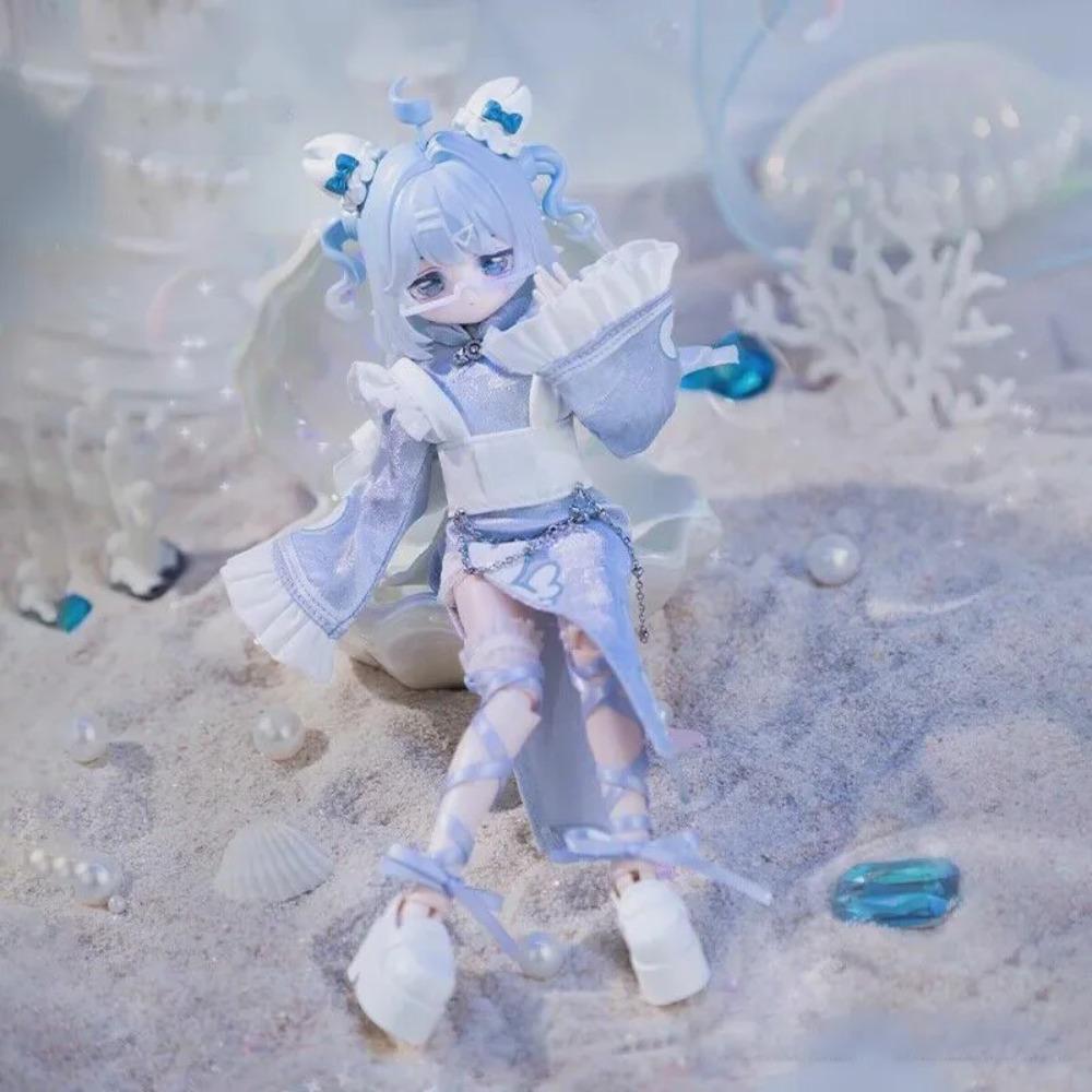 Оригинальная серия Come4free Ocean Gem Mystery Box Сочлененная подвижная кукла Кукла для переодевания Модная игрушка Слепой бокс Украшение Коллекционная