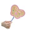 Hand-cranked Pu Fan Bamboo Craft Fan New Handheld Fan  Home Decor