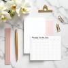 Weekly To Do List notepad, Hourly Schedule, Monday-Sunday, 6am-10pm,Task Planner & Activity Log Notepad – 8.5 x 11” Undated Daily & Hourly
