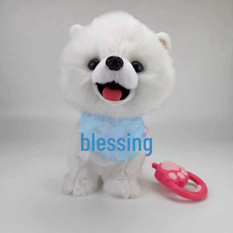 Интерактивная электрическая плюшевая игрушка Кот: Ходит, поет, кивает, мяукает и высовывает язык