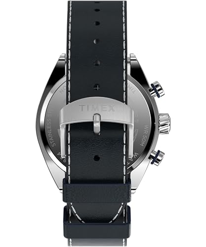 Мужские часы TIMEX Legacy, Кварцевый механизм, Водонепроницаемость 5 АТМ, Минеральное стекло, Синий циферблат, TW2W93500 [Параллельный импорт]